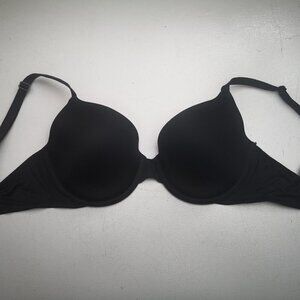 Pink Victoria's Secret Black Size 32DD Lightly Lined Underwire T-shirt Bra